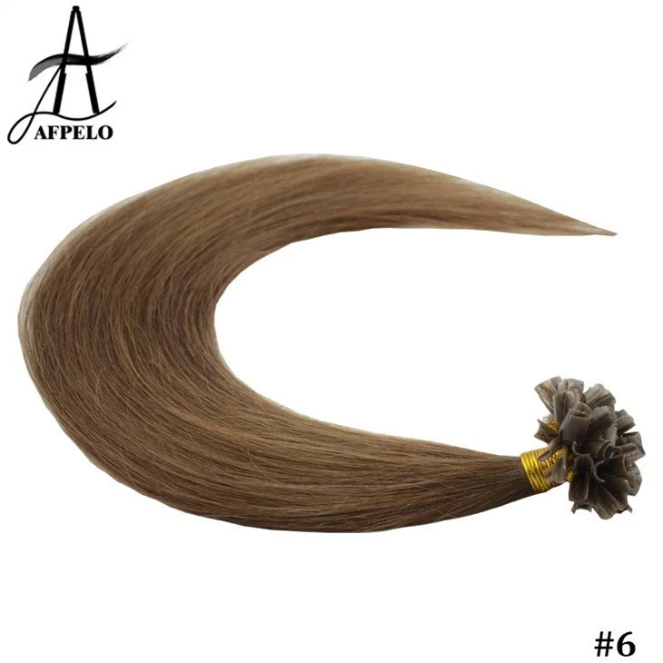 u tip Virgin human hair extensions